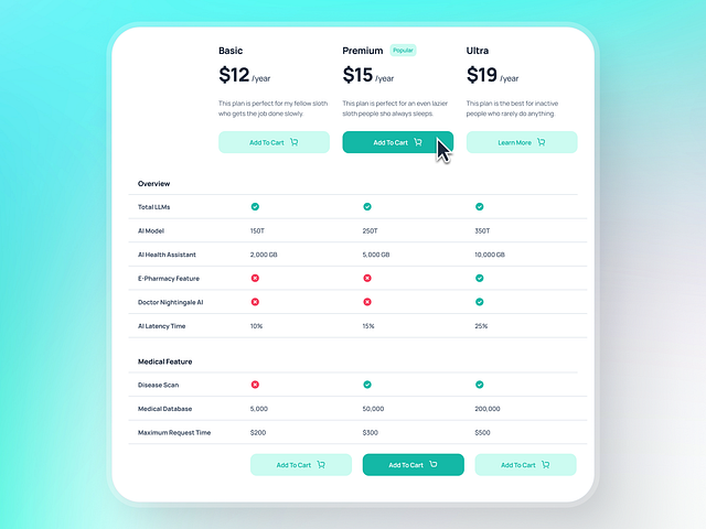 Pricing UI designs, themes, templates and downloadable graphic elements ...