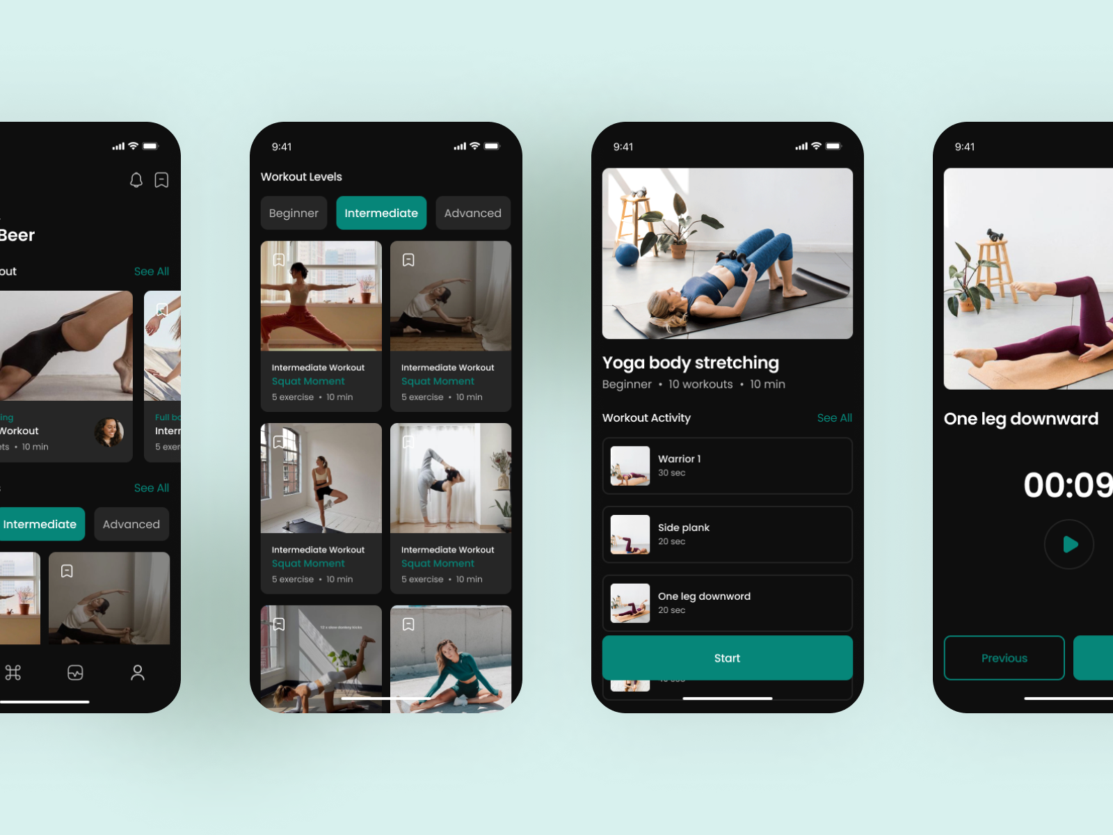 Example of Minimal Mobile App Design