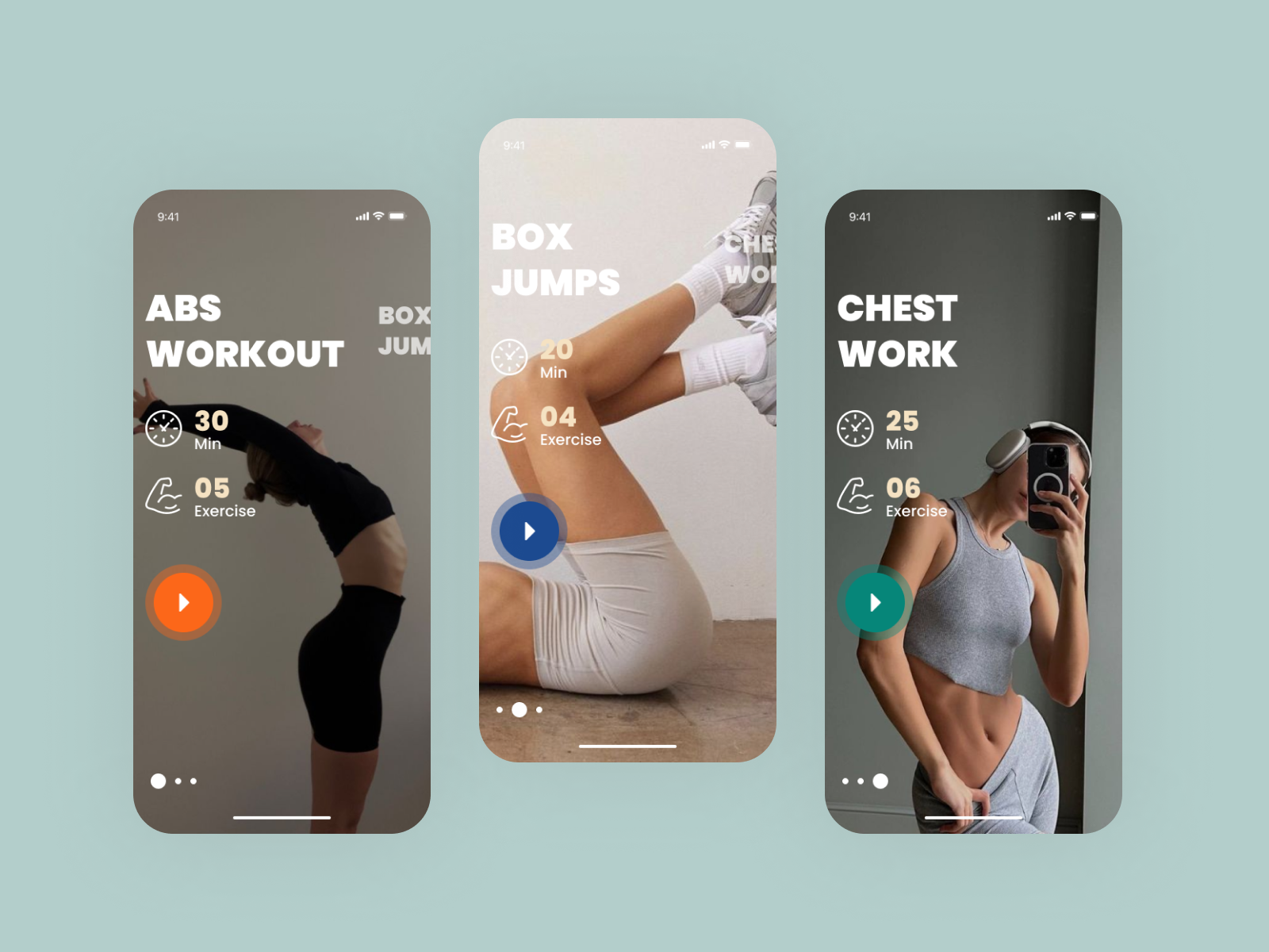 Example of Minimal Mobile App Design