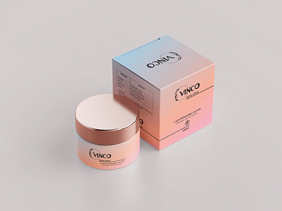 jar cream label & box design box design cosmetics label jar cream label box design label design packaging label skin care label spray label