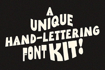 Hand lettering Kit! Unique! Fonts! Free Download bold bubble font clean font condensed font creative font display font font hand lettering handmade font handwritten font kit modern painted font retro font reverse contrast reverse contrast font sans serif font serif font typeface