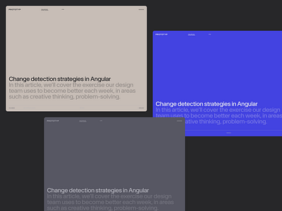 Color Coded — Articles branding interface minimal type typography ui visual