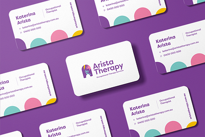 Arista Therapy branding graphic design logo motion graphics