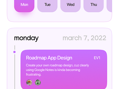 Roadmap App Design app branding gradient gradient ui home roadmap ui ui design ux