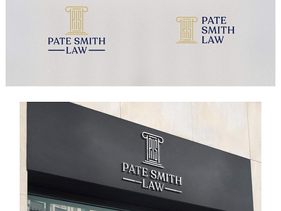 Pate Smith Law - Logo Design adobe illustrator branding color palates graphic design graphics design illustrator logo logo design logo mockup modern logo typography vector