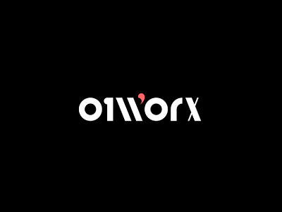 01worx logo branding logo visual identity