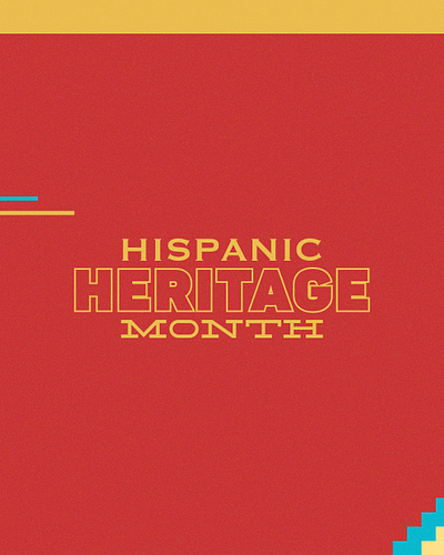 Hispanic Heritage Month branding church design design graphic design illustration illustrator minimal photoshop typography ui