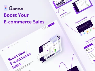 E-commerce Dashboard Website. 3d animation branding dashboard dashboard ui e commerce graphic design logo motion graphics ui website