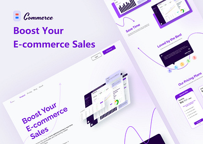 E-commerce Dashboard Website. 3d animation branding dashboard dashboard ui e commerce graphic design logo motion graphics ui website