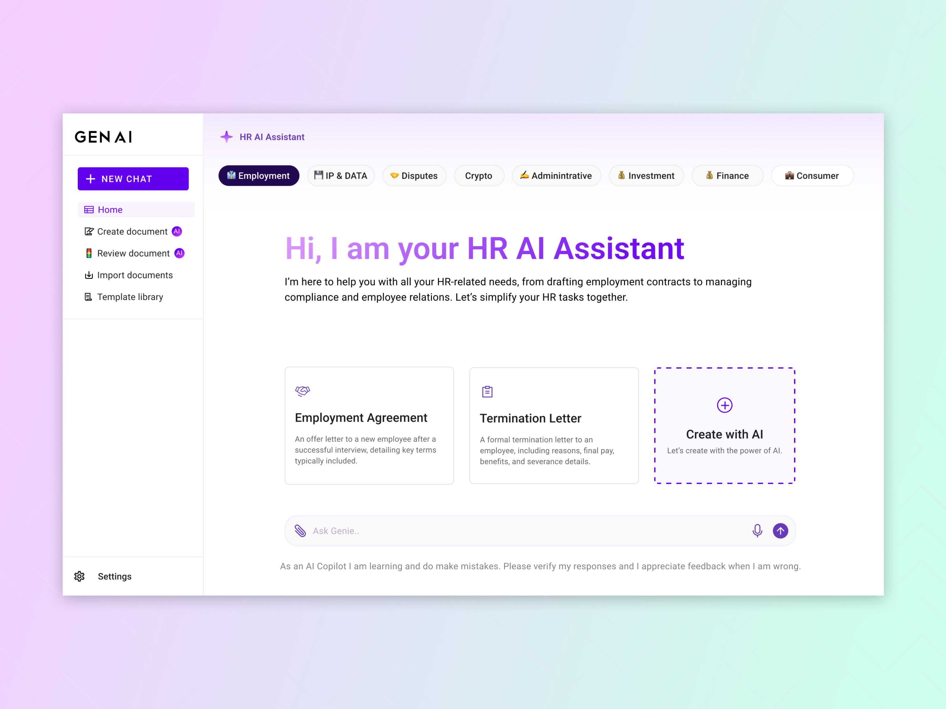 Example of UI/UX Design For Ai Products