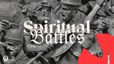 Spiritual Battles branding church design design graphic design illustration illustrator minimal photoshop typography ui