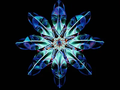 Light Glass animation blender