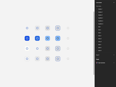 Syncing Anroid & iOS icon buttons branding design design system figma interface ui ui kit ux