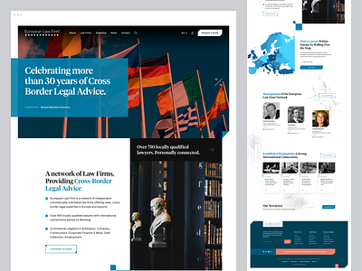 European Law Firm - Visual Identity & Website branding creative design digital law firm ecommerce website firm law firm law firm website lawyers legal advice legal consultants legal industry legal solutions legal uiux legal website product design typography ui design ux design web design