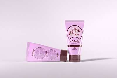 Facewash label design branding cosmetics packaging facewash label design graphic design label design skincare label