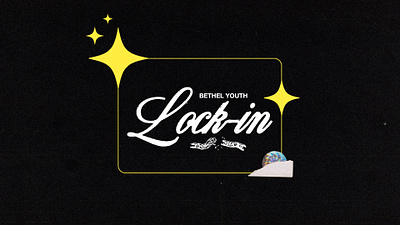 Lock In GFX branding church design design graphic design illustration illustrator minimal photoshop typography ui