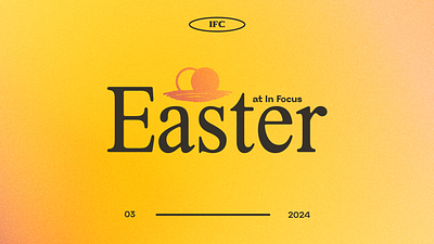 Easter Design branding church design design graphic design illustration illustrator minimal photoshop typography ui