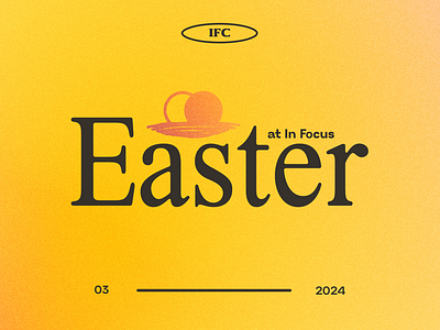 Easter Design branding church design design graphic design illustration illustrator minimal photoshop typography ui