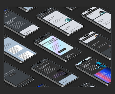 Comprehensive Branding and Landing Page Solution animation branding darktheme designsolutions digitaldesign landingpage marketing ui userexperience ux website