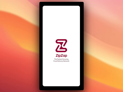 ZipZap Logo Animation animation app design figma logo mobile z