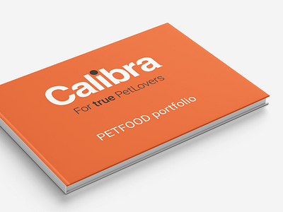 Calibra - Petfood Portfolio branding graphic design