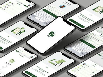 DOIT - Your Task Manager design easyux figma minimal mobile mobileapp task techdesign to do todo ui uiux userfriendly ux