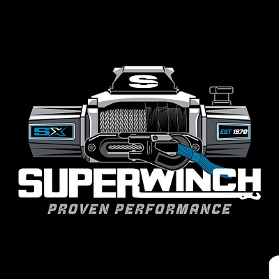 Westin | Superwinch SX Illustration design illustration vector