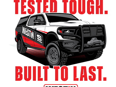 Westin | Superwinch Ram Illustration design graphic design illustration offroad truck vector westin