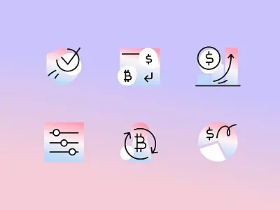 Crypto icons set bitcoin design bitcoin mining crypto coin design crypto exchange design crypto market design crypto mining design crypto mobile app crypto news design crypto trading design crypto wallet design cryptocoin design cryptocurrency app design figma design illustration design professional design ui design uidesign ux design xrp crypto design