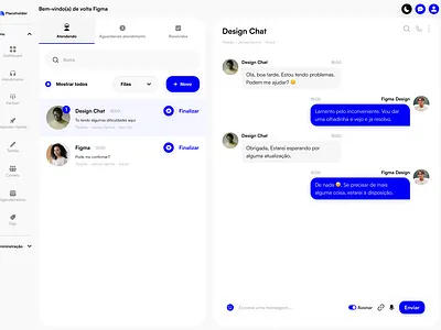 Dashboard Chat clean design ui ui ux user interface ux
