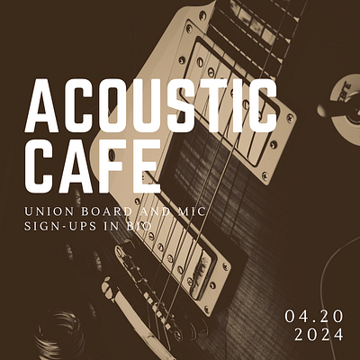 Union Board Acoustic Cafe