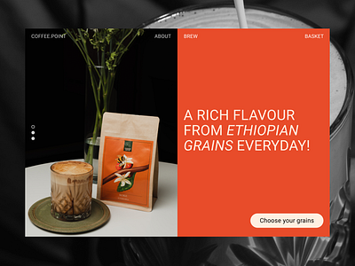 Roasters Coffee Website coffee figma online photo roasters ui uiux ux vector web webdesign website