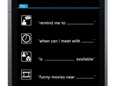TellMe App for Windows Phone mobile tellme ui ux visual voice windows windows phone
