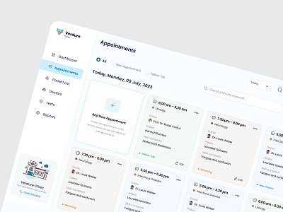 Appoinment Flow - Clinic Management Software multi location support