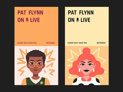 Brand Design Options avatar branding character concept concept design flat flat designs illustration logo ui ux vector