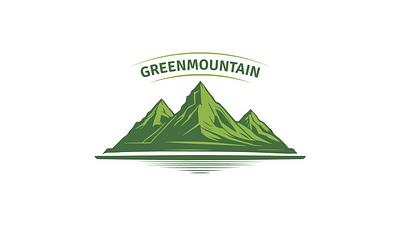 GreenMountain branding design graphic design logo logo desidn ux vector
