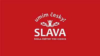 SLAVA logo app branding design graphic design logo logo desidn vector