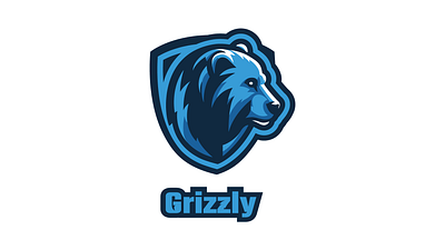 Grizzly branding design graphic design logo logo desidn vector
