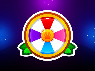 Piano Cat Tiles: Spin Button button cat tiles fortune wheel game game button game icon game ui icon lucky spin lucky wheel mobile game music game piano game piano tiles spin button spin icon uiux