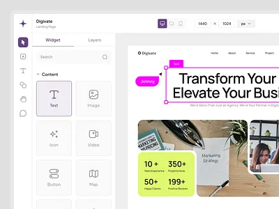 Webbie - Website Builder builder design drag and drop editor elementor framer no code no code builder page builder ui ux web builder web development web editor webflow website website builder website creator widget workspace