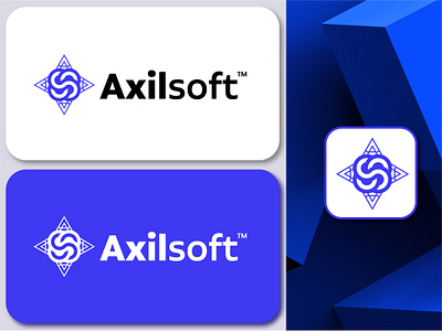 Axilsoft Logo design | Brand identity branding logo logodesign logodesigner logomaker logomark logotype logowork logoworld