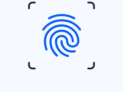 Fingerprint Attendance Screen design desktop figma fingerprint illustration mobile ui ux