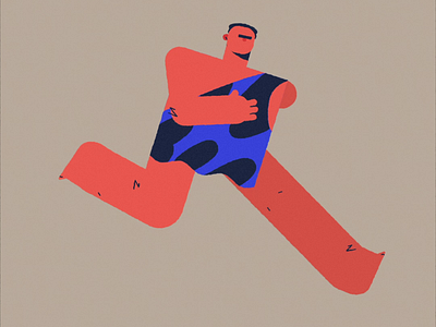 Caveman primitive animation