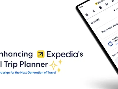 Enhancing Expedia's AI trip Planner product design ui