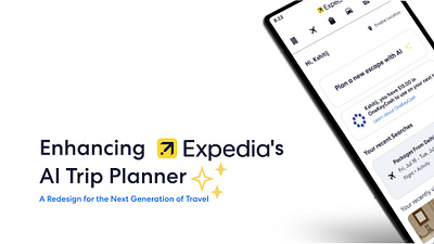 Enhancing Expedia's AI trip Planner product design ui