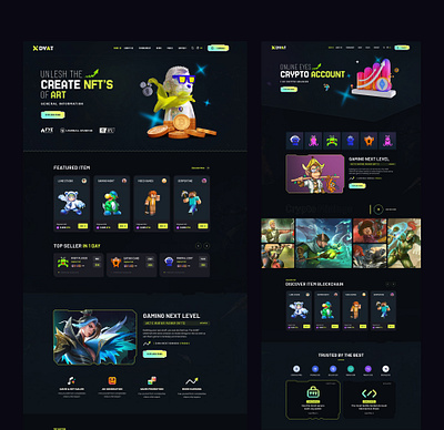 eSports and Gaming NFT figma psd video game