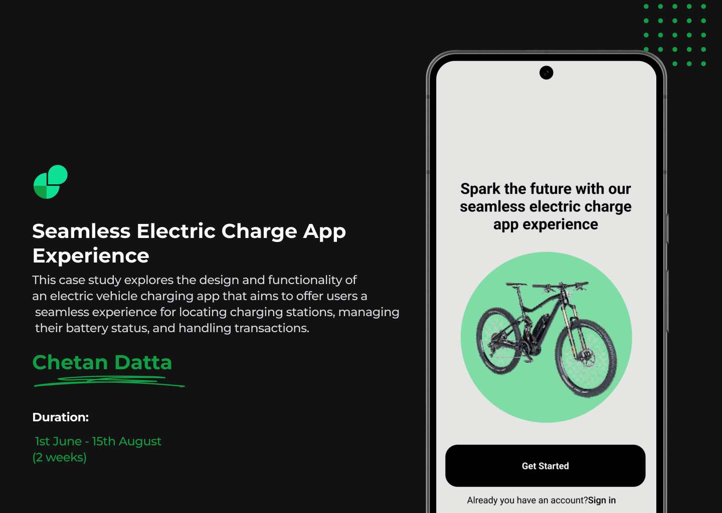 Electric Charge App by Chetan datta Pailla on Dribbble