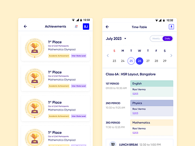 Parent App interaction design ui uiux user experience design