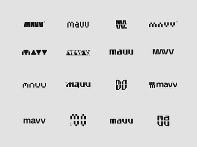 Mavv Supplements - Logo Exploration booster brand brand guideline branding concept energy exercise graphic design gym health logo logo sketch logogram logotype mockup nutritions product supplement visual identity workout