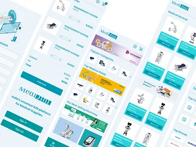 MediJini branding motion graphics ui